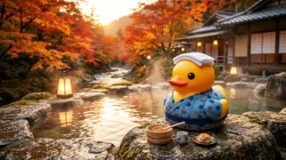 浮かべるだけで、そこは至福の露天風呂