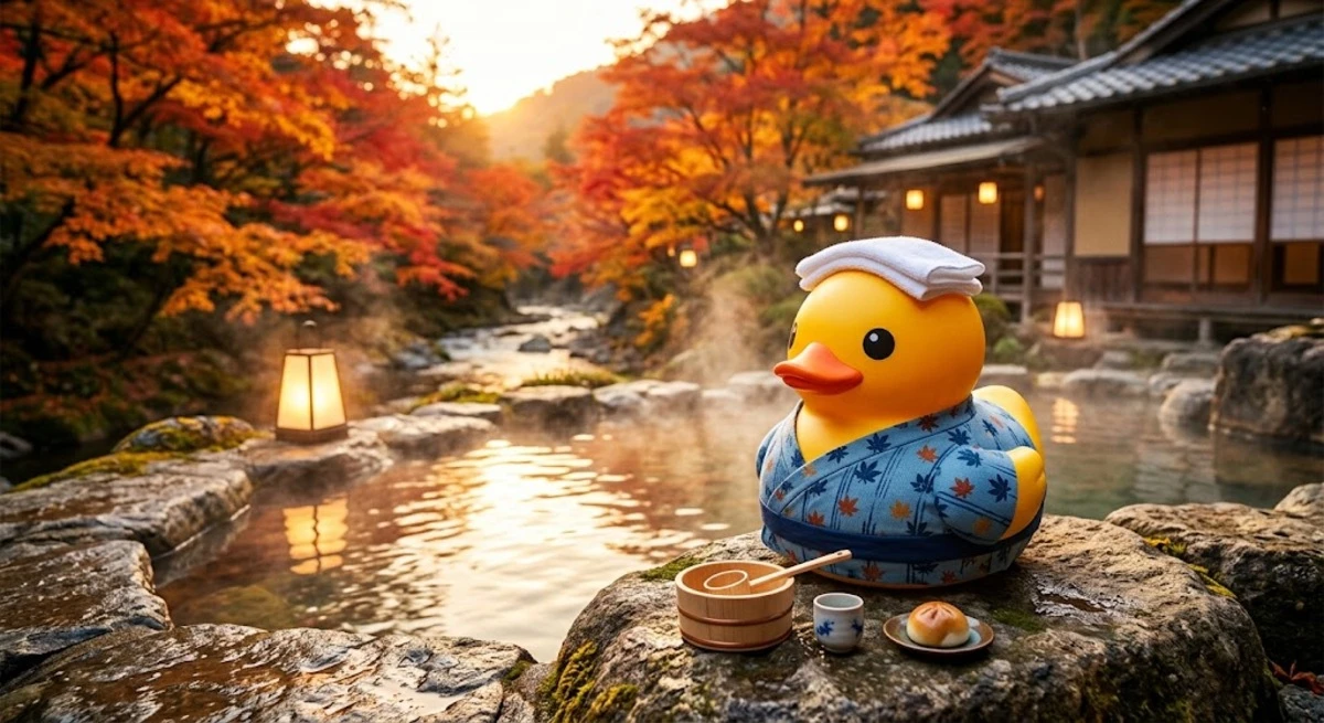 浮かべるだけで、そこは至福の露天風呂